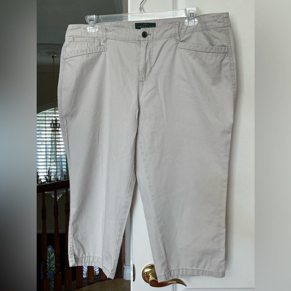 Ralph Lauren capris jeans. 16W EUC